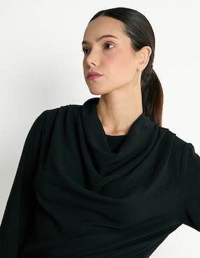 Blusa manga larga para mujer