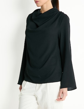 Blusa manga larga para mujer
