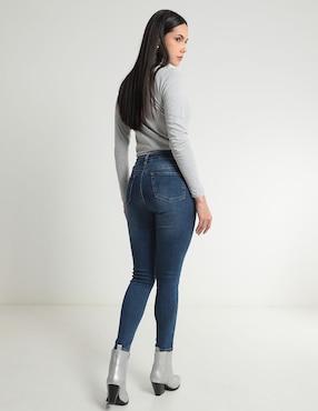Jeans skinny Contempo para mujer