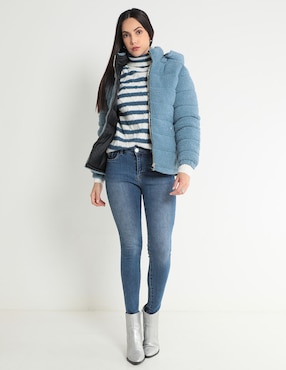 Jeans skinny Contempo para mujer