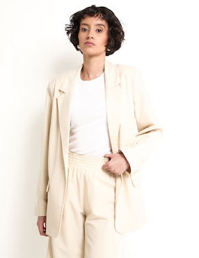 Saco casual Contempo para mujer
