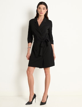 Vestido corto formal Contempo para mujer