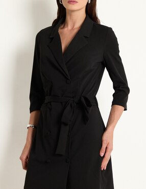 Vestido corto formal Contempo para mujer