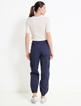 Pantalón jogger Contempo regular para mujer
