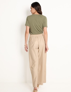 Pantalón Contempo amplio para mujer