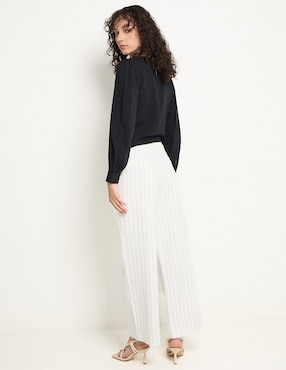 Pantalón relaxed Contempo amplio para mujer