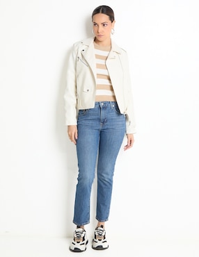 Top Contempo cuello redondo