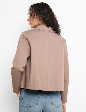 Saco casual Contempo para mujer