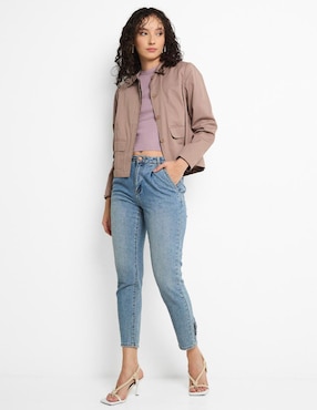 Saco casual Contempo para mujer
