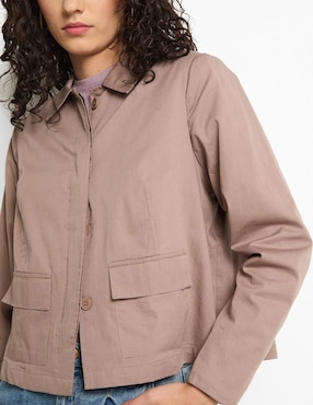 Saco casual Contempo para mujer