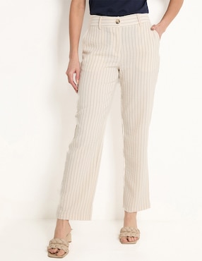 Pantalón Contempo Straight Para Mujer