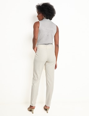 Pantalón de vestir Contempo slim para mujer