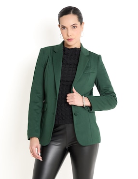 Saco Casual Contempo Para Mujer