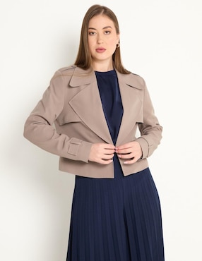 Saco casual Contempo para mujer
