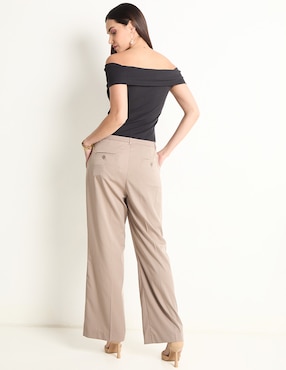Pantalón relaxed amplio para mujer