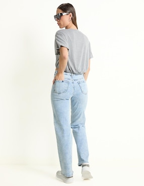 Jeans cargo baggy Contempo para mujer