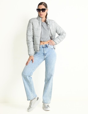 Jeans cargo baggy Contempo para mujer