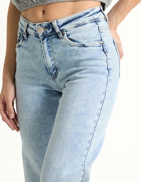 Jeans cargo baggy Contempo para mujer