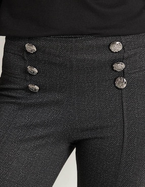 Legging Contempo cintura alta con elástico para mujer