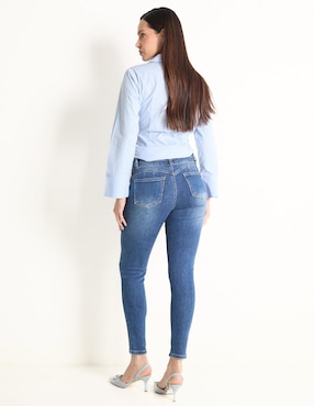 Jeans skinny Contempo para mujer