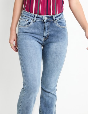 Jeans boot Contempo para mujer