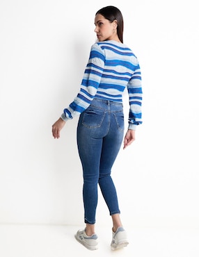 Jeans skinny Contempo para mujer