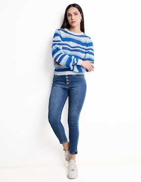 Jeans skinny Contempo para mujer