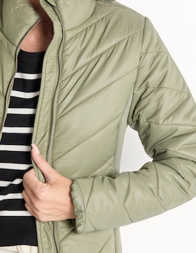 Chamarra acolchada Contempo para mujer
