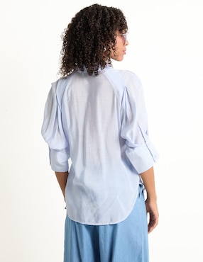 Blusa manga larga para mujer