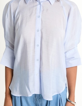 Blusa manga larga para mujer