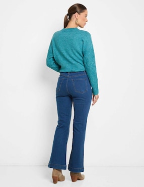 Jeans boot Contempo para mujer
