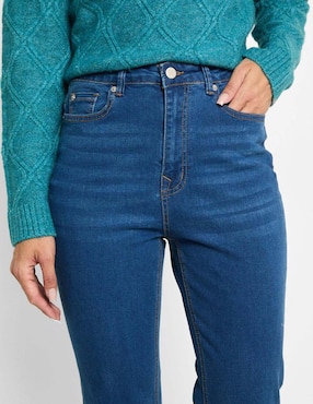 Jeans boot Contempo para mujer