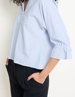 Blusa manga 3/4 para mujer