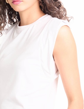 Playera Contempo cuello redondo para mujer