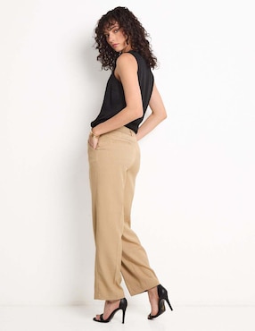 Pantalón de vestir Contempo straight para mujer