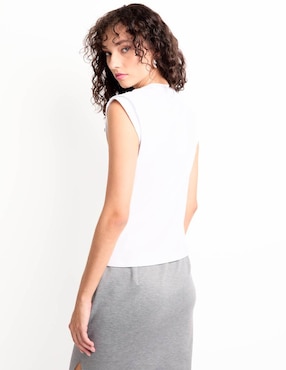 Playera Contempo cuello redondo para mujer