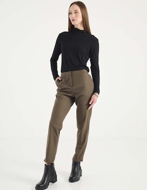 Pantalón Contempo slim para mujer