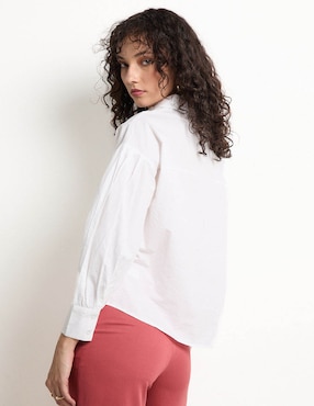 Blusa manga larga para mujer