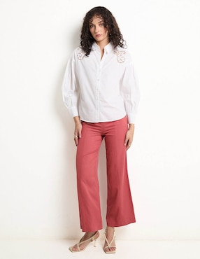 Blusa manga larga para mujer