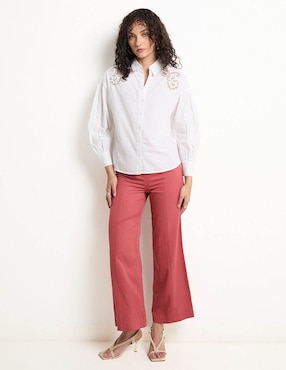 Blusa manga larga para mujer