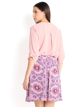 Blusa manga 3/4 para mujer