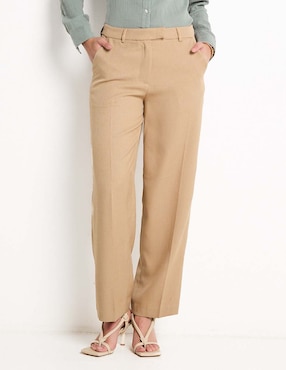 Pantalón de vestir Contempo straight para mujer