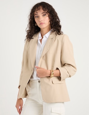 Saco casual Contempo para mujer
