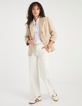 Saco casual Contempo para mujer