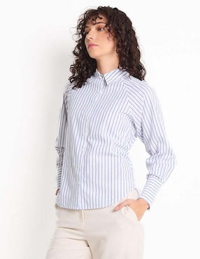 Blusa manga larga para mujer