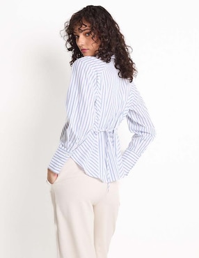 Blusa manga larga para mujer