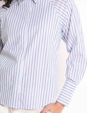 Blusa manga larga para mujer