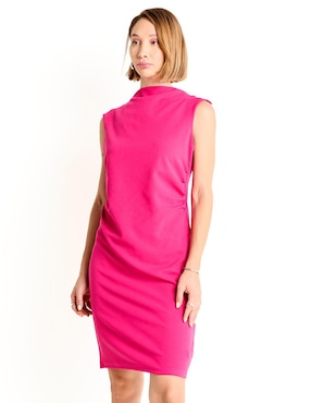 Vestido 3/4 casual Contempo para mujer