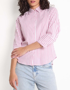 Blusa manga 3/4 para mujer