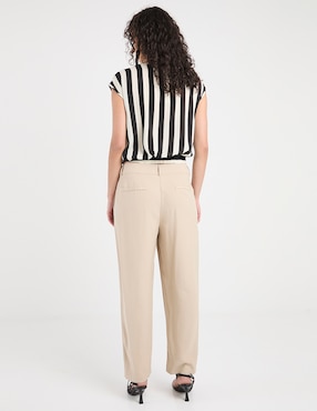 Pantalón de vestir regular para mujer